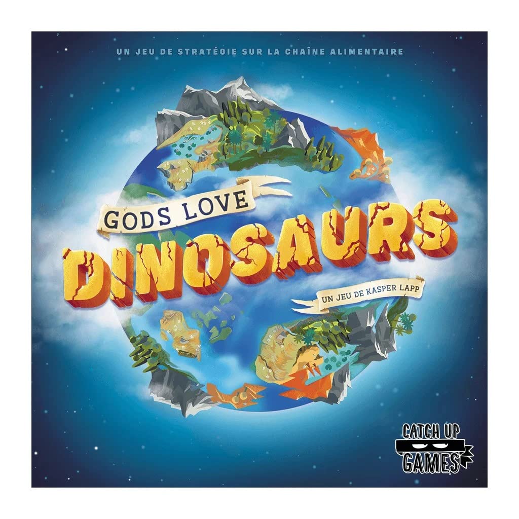 Catch-Up Game Gods Love Dinosaurs - French Version