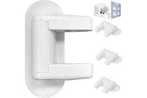 JOOL BABY PRODUCTS Child Door Handle Locks (4 Pack) for Childproofing Door Levers – Child Safety by Jool Baby