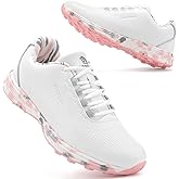 Ifrich Women Professional Golf Sneakers Female Spikeless Golf Shoes Outdoor Golf Training Sneakers Ladies Golf Walking Shoes