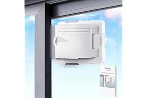 KEKELE BABY Sliding Door Lock-2 Pack Sliding Glass Door Child Safety Lock For Sliding Glass Door, Sliding Windows, Patios Doors, Closet Doors,Cabinet Doors- Sliding Door Baby Lock Proof- No Drill Tools Needed