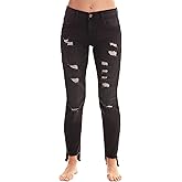 Just Love Solid Distress Jeggings for Women