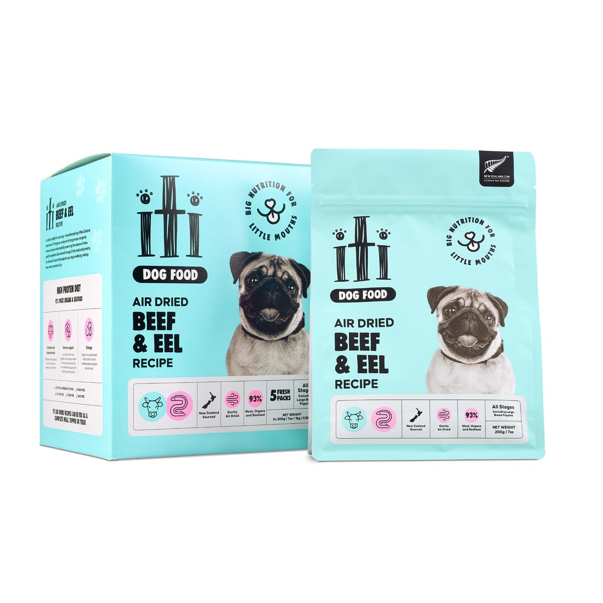 イティ (iti) (ITIZA) Dog ビーフ &イール(うなぎ)ディナー 1kg商品画像