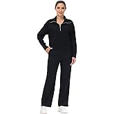 Blaosn Cute 2 Piece Sets Outfits for Women Oversized Sweatshirt Wide Leg Pants Workout Sweatpants Matching Lounge Clothes