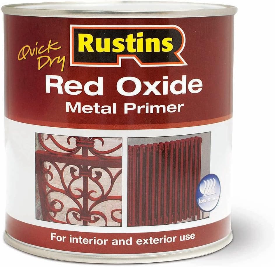 Rustins Red Oxide Metal Primer 250ml Brand New Rust Prevention