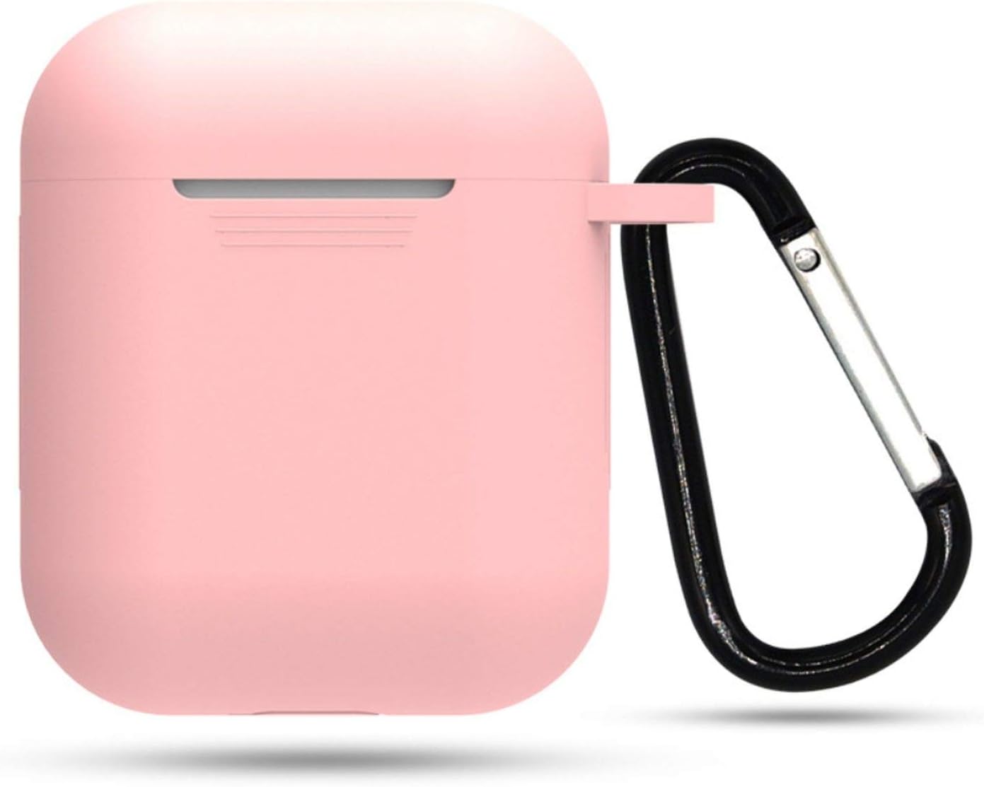 чехол силиконовый deppa для airpods pro 2. чехол для airpods 2 с карабином. силиконовый чехол для airpods 2. чехол deppa для airpods red. чехол для airpods 2 с карабином.