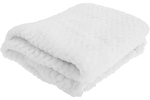 Baby Boys/Girls Supersoft Waffle Textured Blanket (29.5 x 35.4in) (White)