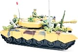 Fycooler Army Tank Toy Friction Powered 4 Soldier Figures Missile Launcher view 7
