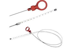 VerRich Transmission Fluid Oil Dipstick OE # 917-327 8863B, 9336, 42RLE, NAG1, 62TE for Chrysler Dodge Jeep, Level Dipstick Tool with Marks Easy Read