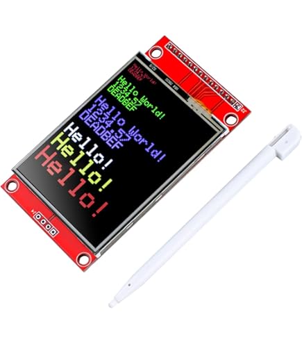 thumbnail: 3.2 Inch LCD Display Module ILI9341 - SPI TFT Scherm 240x320 Pixels Met Aanraking & SD Kaartlezer