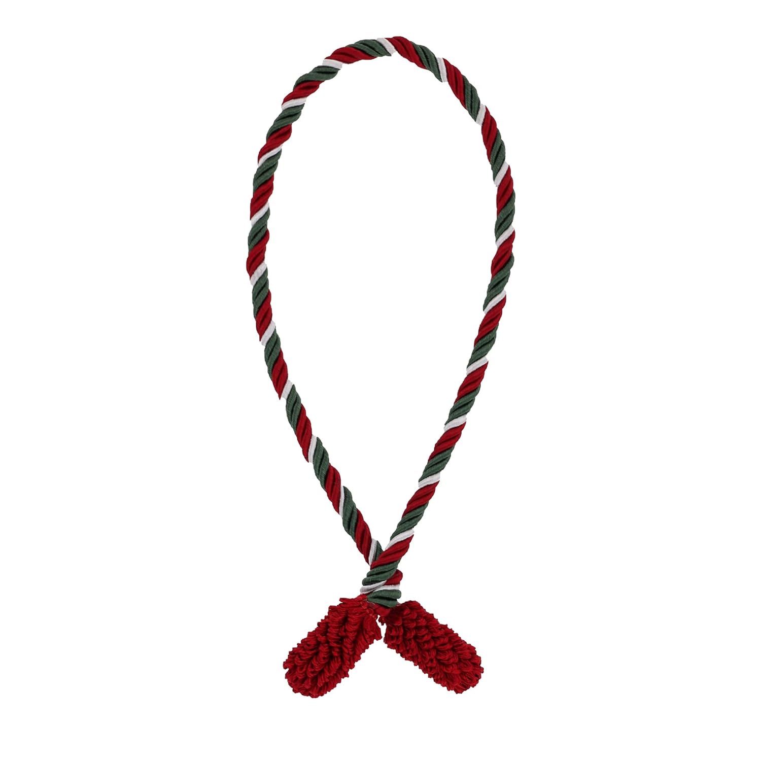 Haute Decor Decorative Garland Ties 20 Inch 6 Pack Red Wreaths