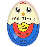 Lasubst Egg Timer for Boiling Eggs that Changes Color When Done, Tricolor