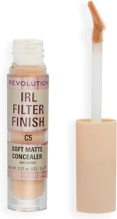 Makeup Revolution IRL Filter Finish Concealer C5 - Revolution Beauty London