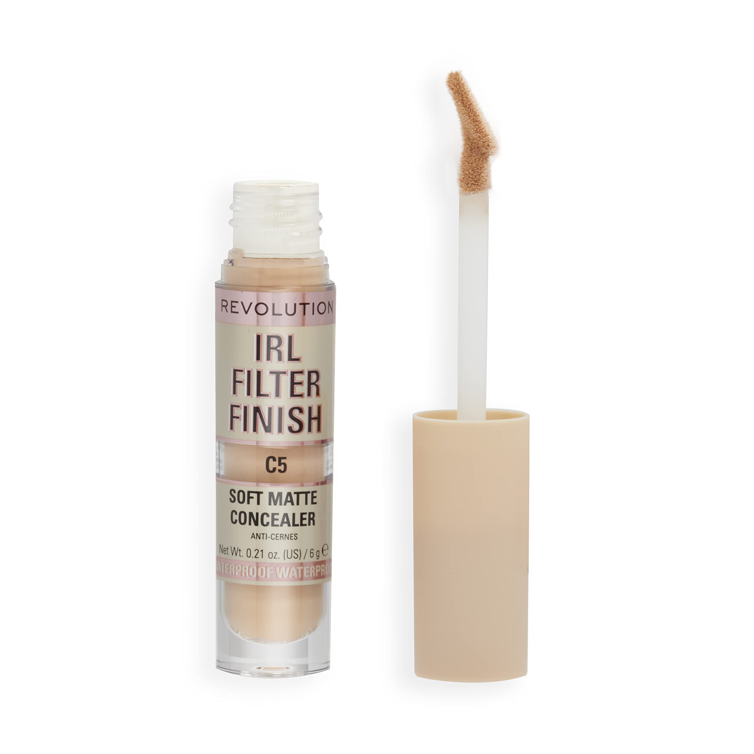 Makeup Revolution IRL Filter Finish, Concealer C5
