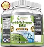 ** MEGA-BIOTICS ** Best Probiotics For Men And Women - Will Also Assist With Natural Weight Loss - Top Rated 5 Star Probiotic Supplement - Gas - Constipation And Digestive Aid X4 Better Results