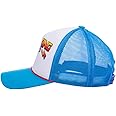 A&C Hero Blue Mesh Hats Trucker Hat Snapback Thinking Canvas Cap for Women Men