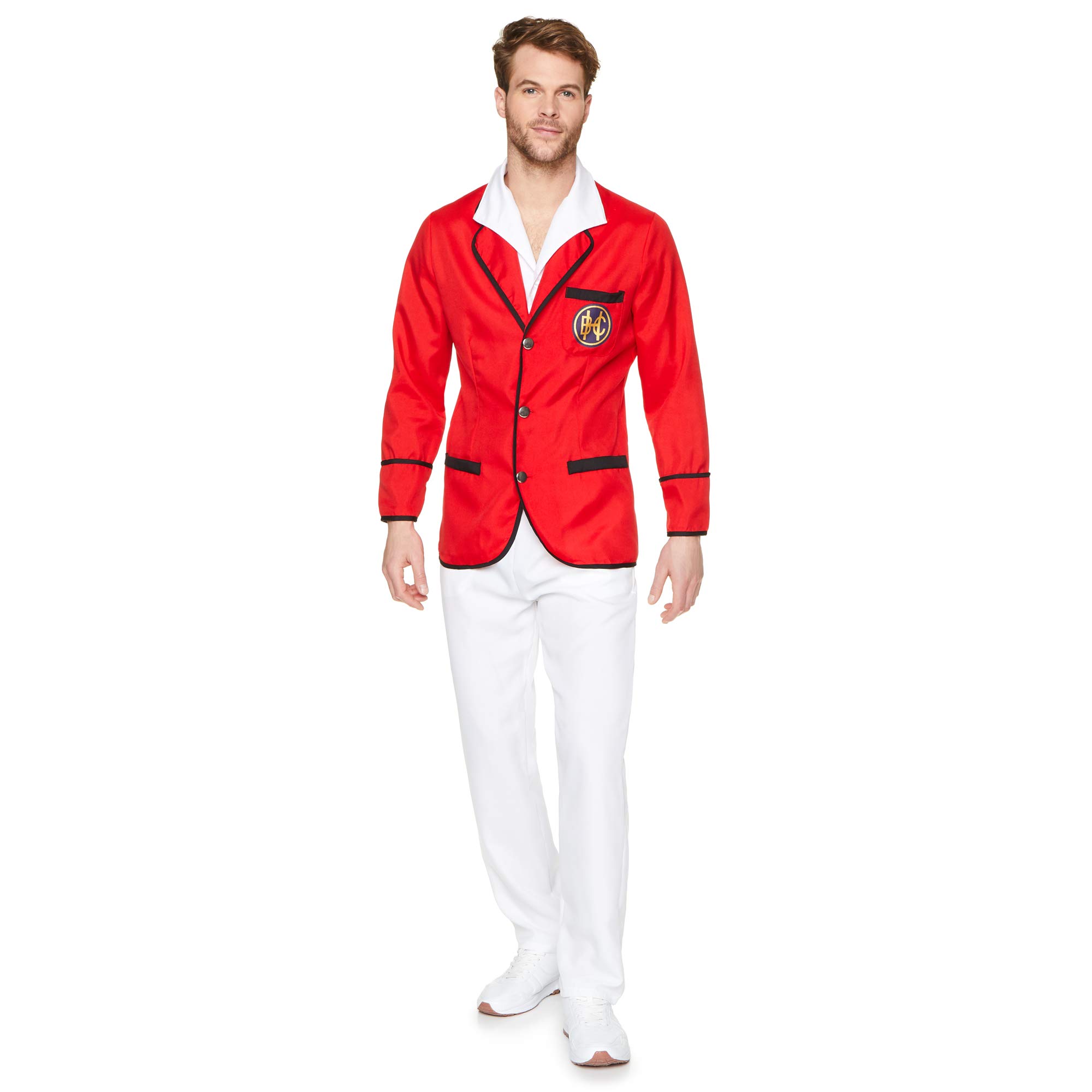 Karnival 82270 Male Red Holiday Rep Costume, Men, Multi, Medium