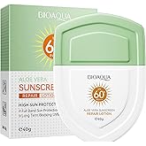 BIOAQUA Aloe Vera Sunscreen Repair Lotion SPF 60+ PA+++ High Sun Protection Blocking UVB UVA 40g / 1.41oz