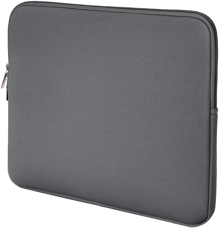 RAINYEAR 15.6 Inch Laptop Sleeve Case Soft Lining Zipper Cover Padded Carrying Bag Compatible with 15.6" Notebook Computer Ultrabook Chromebook(Grey,Upgraded Version) - Image 5