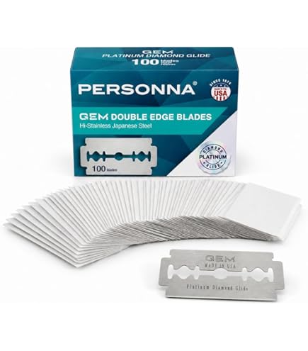 Amazon.com: Rex Supply Co., 100 Double Edge Safety Razor Blades