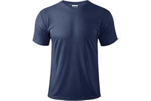 Boladeci Men's Swim Shirt Short Sleeve UPF 50+ Sun Protection SPF UV Moisture Wicking Lightweight Quick Dry Rash Guard