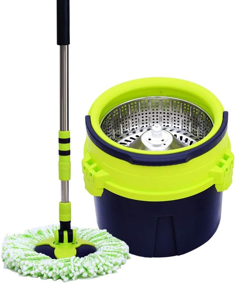 Cleaning cloth Mop and bucket set 360 Degree Hand Release Wringing