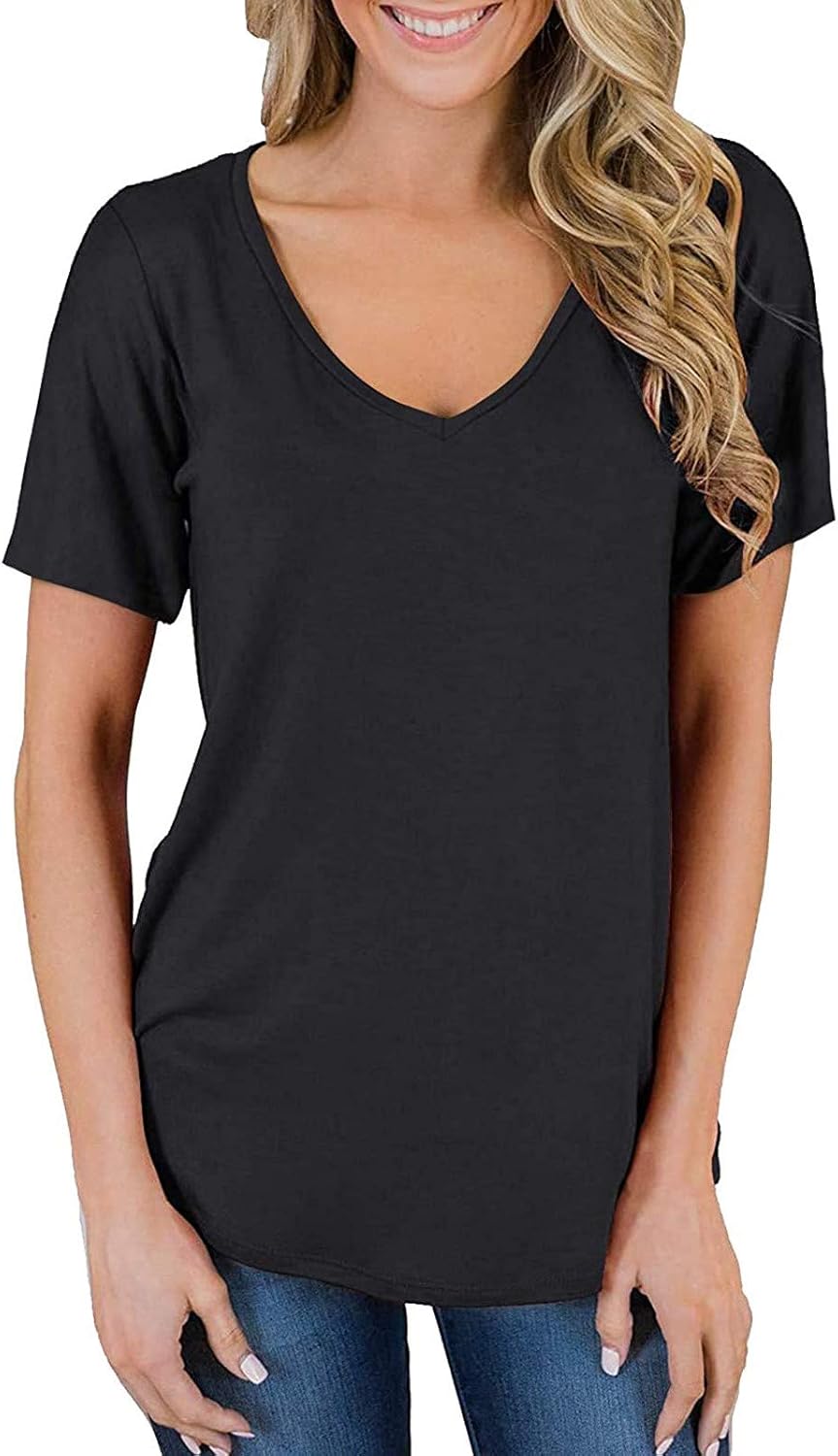 v neck solid color short sleeve pocket romper