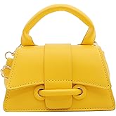 FALETO Mini Purses for Women Cute Top Handle Crossbody Bag Stylish Tiny Clutch Handbag with Strap