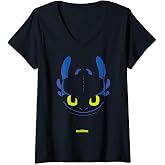 Sweatshirt DreamWorks Dragons - Gros Visage De Toothless La Furie Noire - Idéal Pour Costumes Familiaux Ou Cadeau Fan - 11