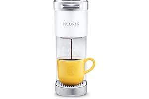 Keurig K-Mini Plus Single Serve K-Cup Pod Coffee Maker, with 6 to 12oz Brew Size, Stores up to 9 K-Cup Pods, Travel Mug Frien