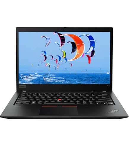 thumbnail image 2 of Lenovo ThinkPad T14 Gen 1 Laptop 2022 14 FHD 1920 X 1080 Display Ryzen 5 Pro 4650u 6 Core Amd Radeon Graphics 16gb Ddr4 512gb Ssd Backlit Keyboard Fingerprint Windows 11 Home 2 of 11