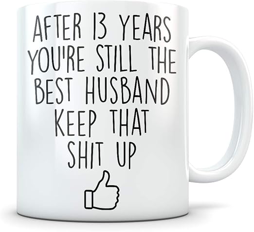 13th anniversary gifts for men