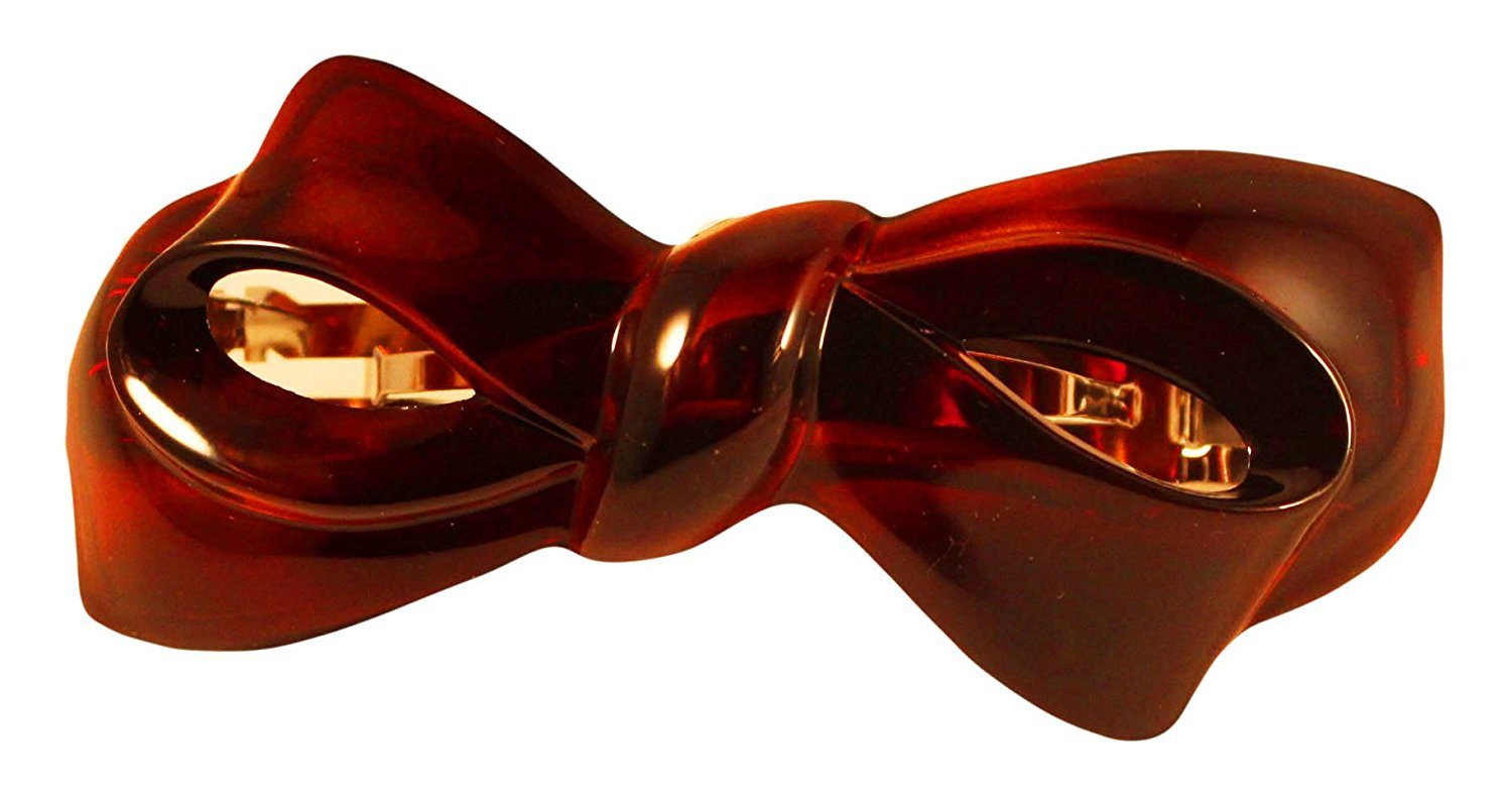 Parcelona French Rectangular Celluloid Tortoise Shell