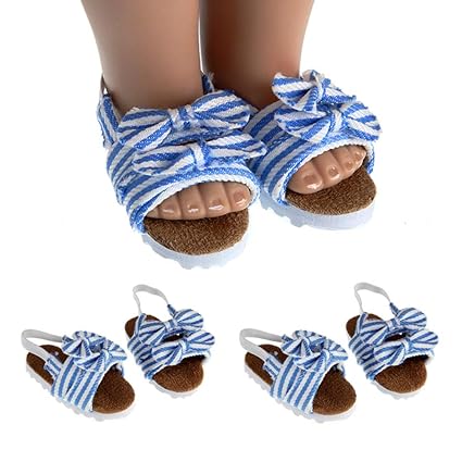 ACHICOO Sequined Sports Boots 7 cm 18 Inch Doll Shoes Reborn Dolls Shoes Doll for Girl Boots