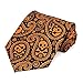 TieMart Men's Halloween Paisley Necktie