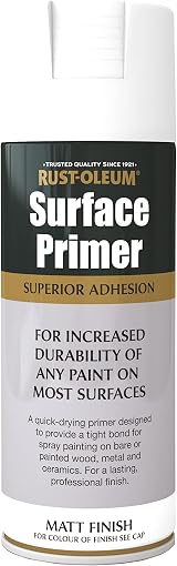 Rust-Oleum AE0040028E8 400ml Surface Primer White - Stain Blocking view 5