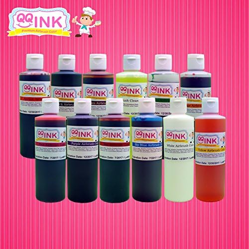 QQink - 9 oz Airbrush Food Color Combo