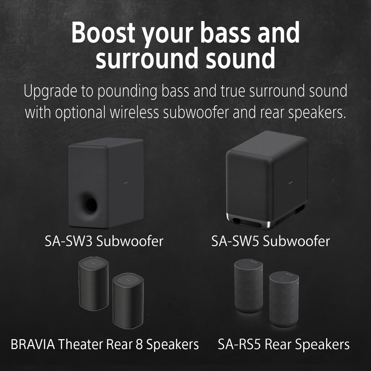 Sony BRAVIA Theater Bar 9 Soundbar for TV Surround Sound Home Theater with 13 Speakers, Dolby Atmos/DTS:X, 360 Spatial Sound Mapping, HDMI 2.1 and Supports Spotify Connect/Apple AirPlay (HT-A9000)