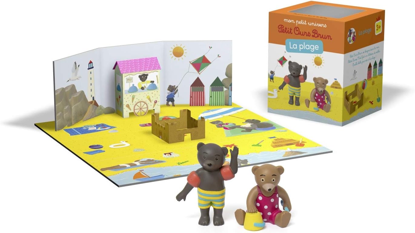 Petit Ours Brun Mon Petit Univers Petit Ours Brun La Plage Bour Daniele Amazon Fr Jeux Et Jouets