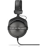 beyerdynamic DT 770 PRO 80 Ohm Over-Ear Studio Headphones in Gray. Enclosed design, wired for professional recording and moni