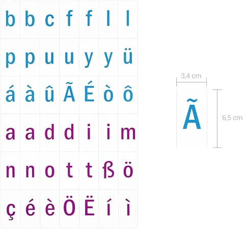 Kwmobile Set De Letras Minusculas Para Caja De Luz Cinematografica Led 126 Laminas Coloridas Kit Complementario Con Letras De Colores Tarjetas Y Cartulinas Oficina Y Papeleria Boteabogado Com