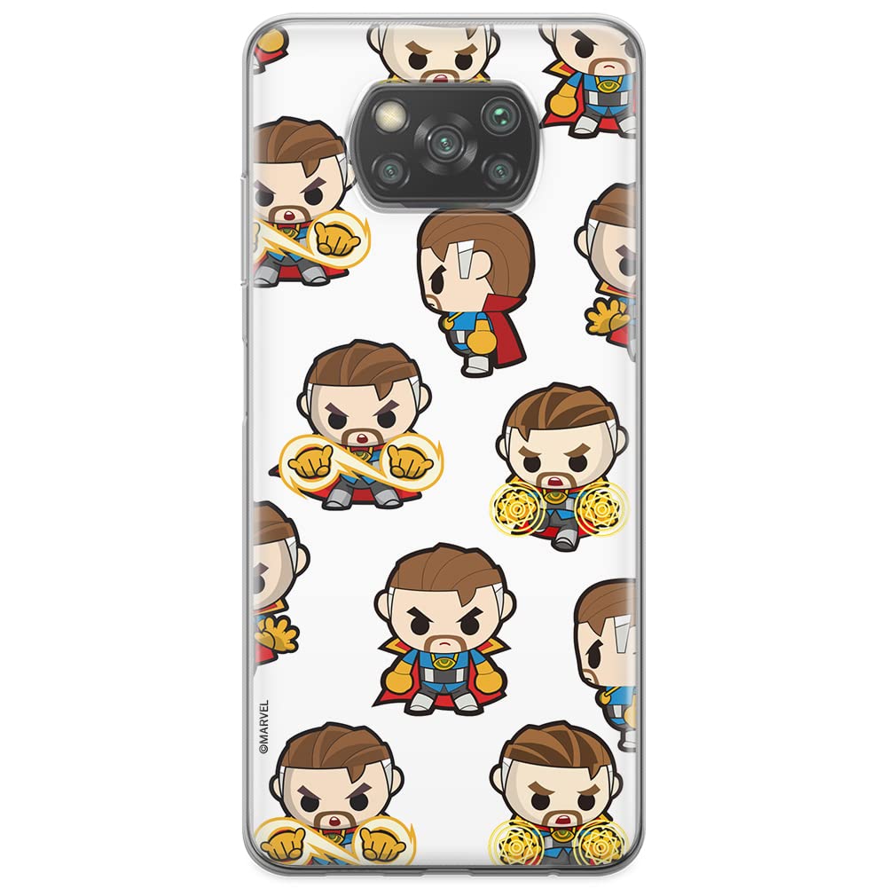 ERT GROUP mobile phone case for Xiaomi POCOPHONE X3 original and officially Licensed Marvel pattern Dr Strange 001 optimally adapted to the shape of the mobile phone, case made of TPU