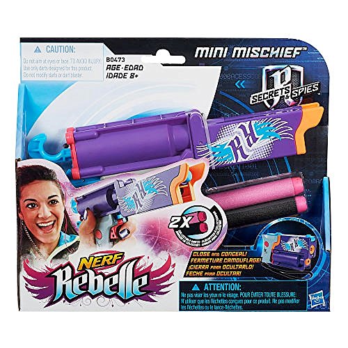 UPC 630509265251, Nerf Rebelle Secrets &amp; Spies Mini Mischief Blaster