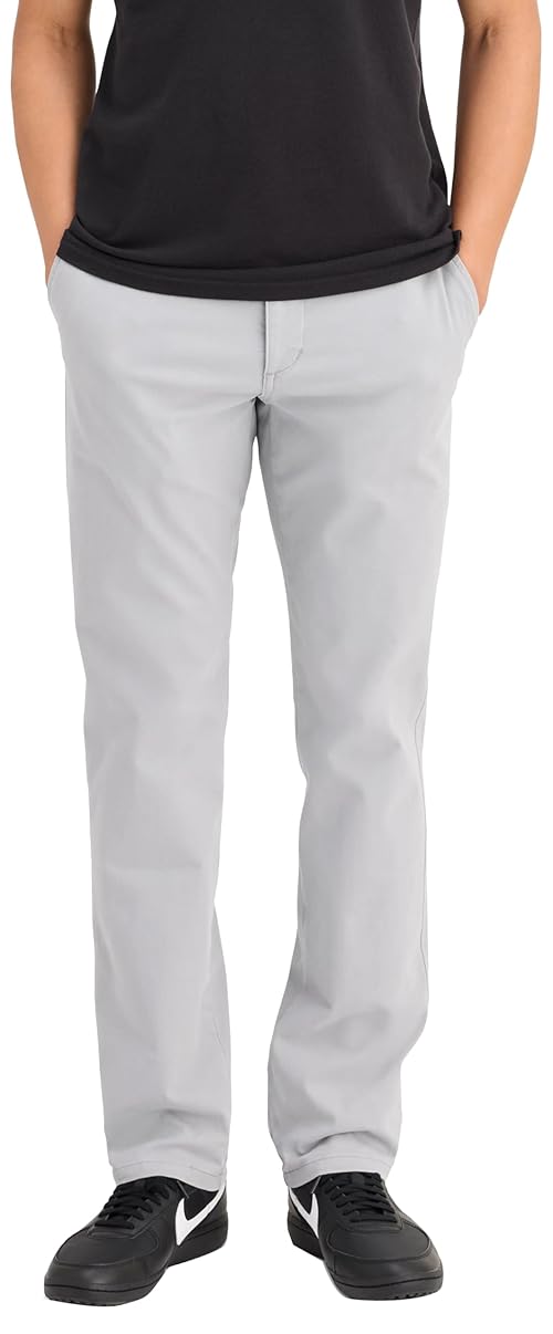 Dockers Men's Slim Fit Ultimate Chino with Smart 360 Flex, Wet Stone, 32W x 32L