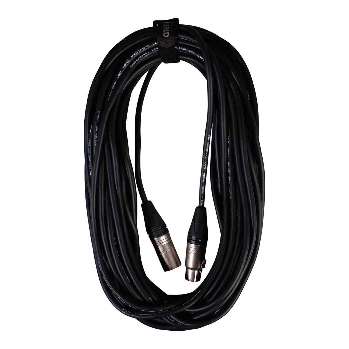 HiEnd Audio Cable - Neutrik connector, xlr-to-xlr, 20 meters, Black