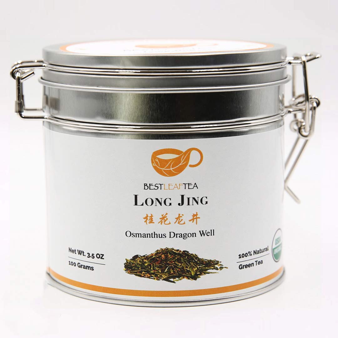 BESTLEAFTEASpring Picked Organic Osmathus DragonWell