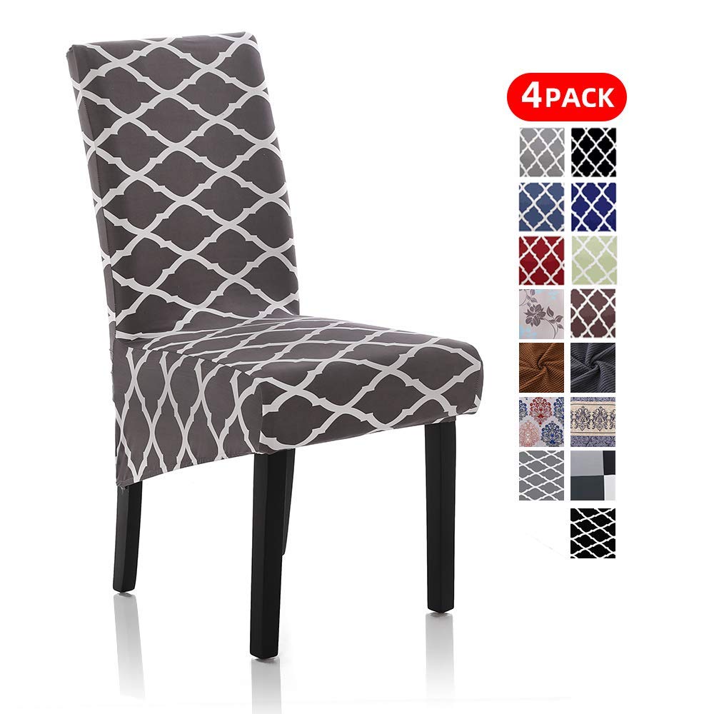 Best Dining Room Table Chair Covers Grey