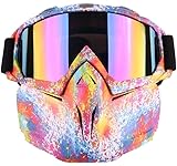 Subcluster Tactical Mask Rival Face Mask Protective Mirror Face Mask for Nerf (Color6)