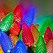 Wintergreen Lighting C9 Multicolor Christmas Lights Set of 25, 17 Ft, Christmas Lights Outdoor C9 LED Christmas Lights Multicolor C9 Christmas Lights Party Multicolor LED Christmas Lights