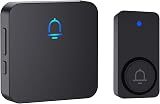 SECRUI Wireless Doorbell 1000 Feet IP55 Battery Powered Easy Install