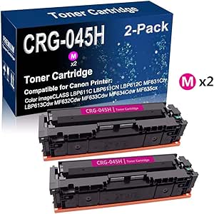 Amazon.com: 2-Pack (Magenta) Compatible MF634C MF632C ...